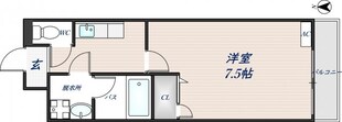 エトワール喜里川の物件間取画像